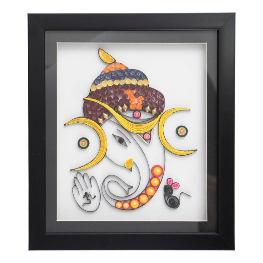 Buy Quilling Art Quilled Ganpati Ji SMEWIndia