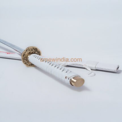 White Dragon Katana Sword with black or red dragon on the scabbard