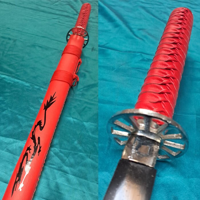 Red Ninja Sword - Black Blade