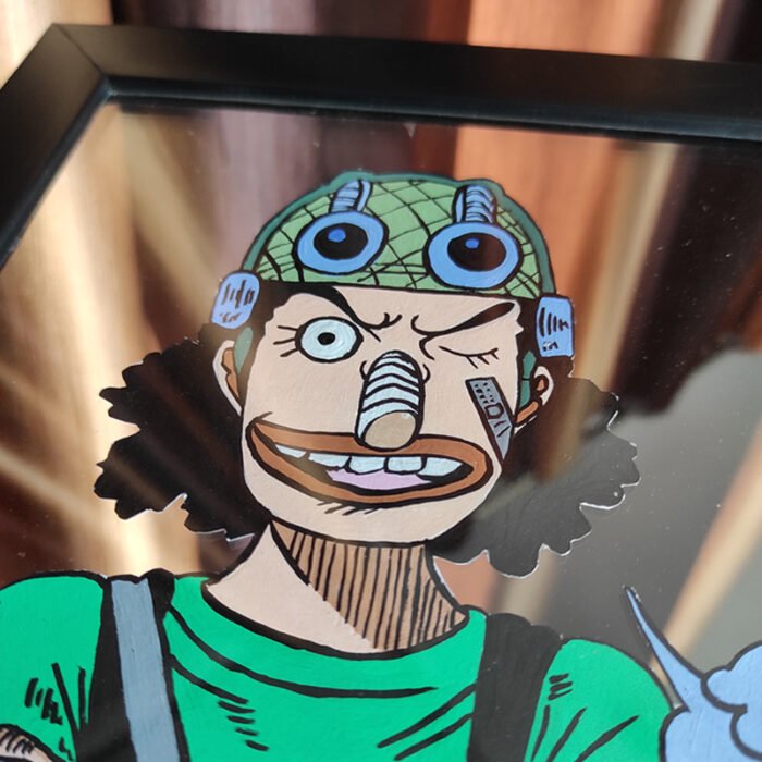 One Piece Painting: Usopp Wall Hanging